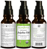 Organic Jojoba Oil by Sky Organics (4 fl oz)