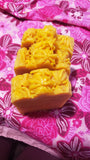 Hay, Punkin! Handmade Pumpkin Turmeric Soap with Shea and Mango Butters